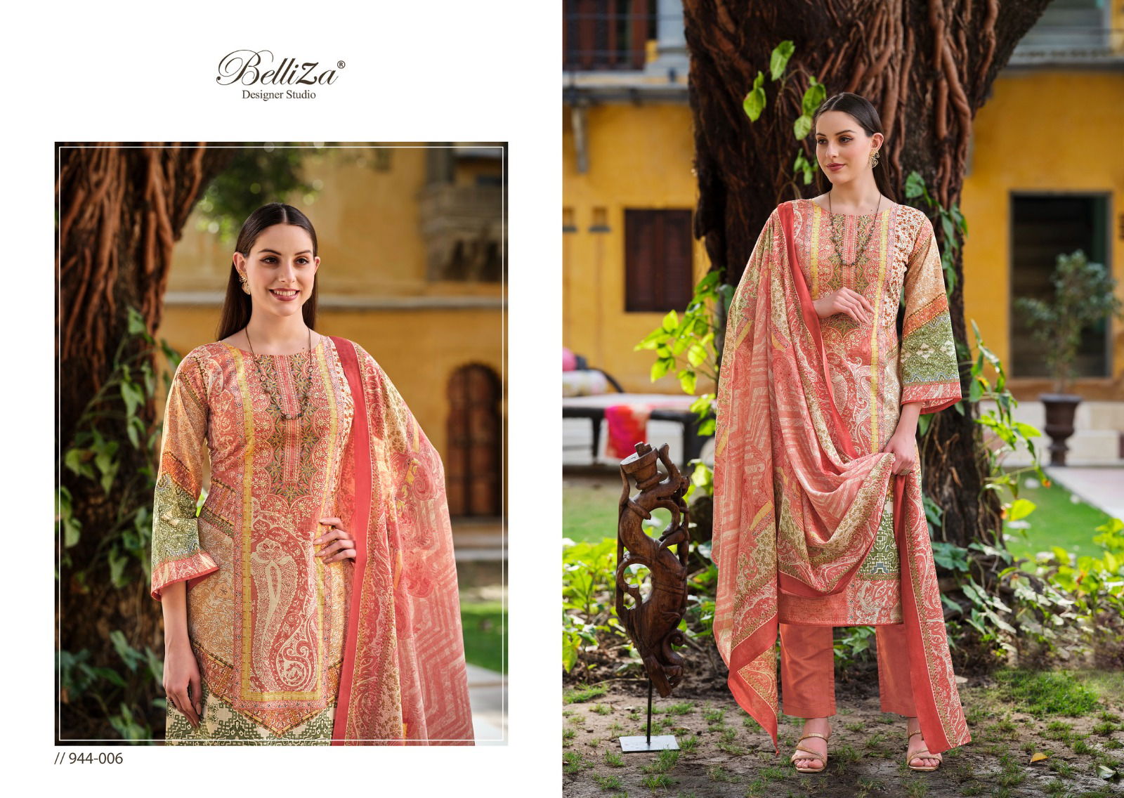 Naira Vol 63 By Belliza Printed Cotton Dress Material Wholesale Clothing Suppliers In India
